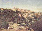 Jean Baptiste Camille  Corot Volterra (mk11) USA oil painting artist